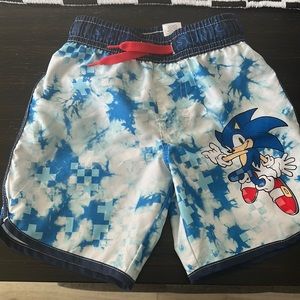 Sonic boys swim trunks